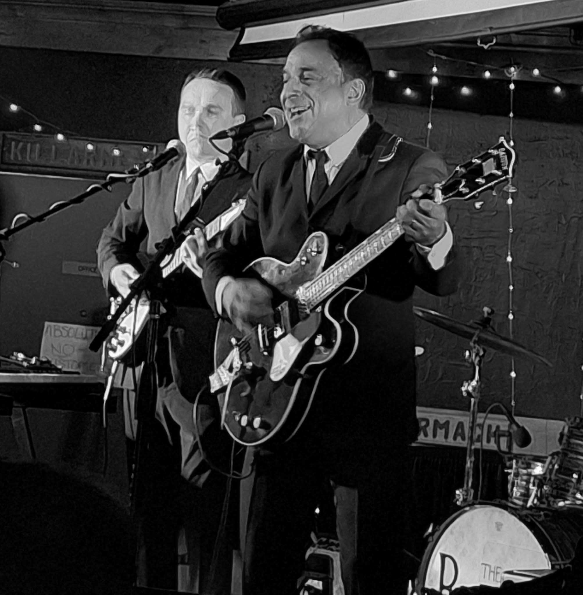 Boots & Suits on stage during a show