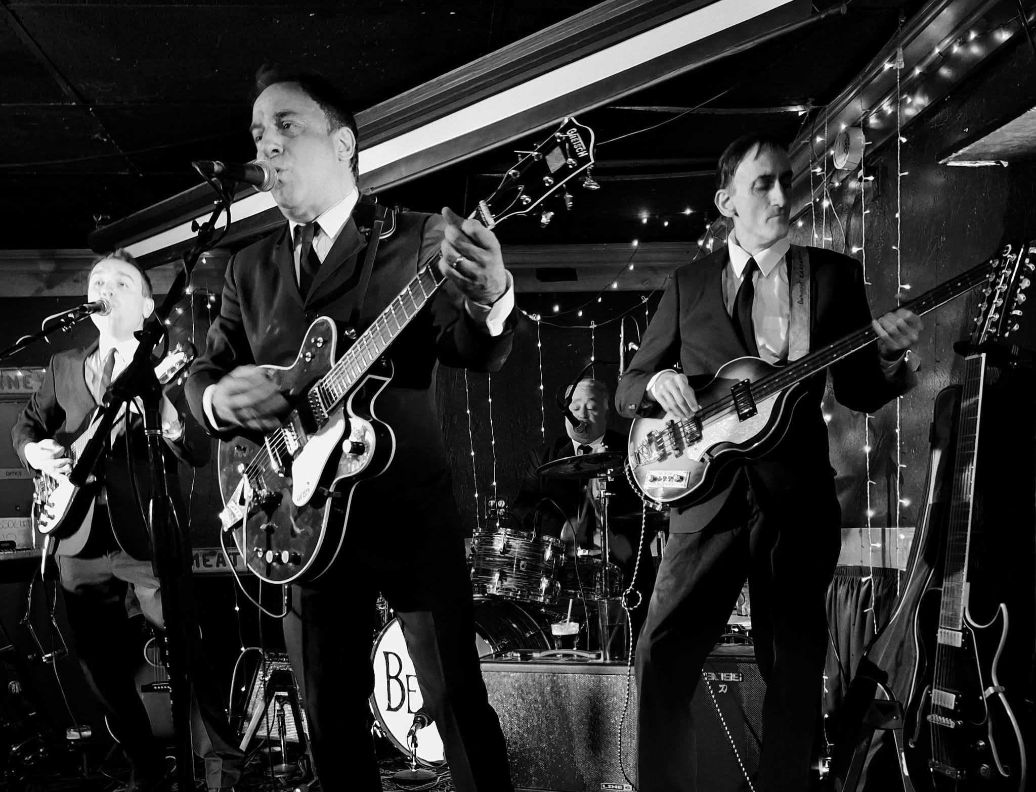 Boots & Suits performing an early Beatles tribute live